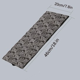 Pack of 2 Stationery Pouch 36 Holes Brush Bag Artist Slots Pencil Wrap Stationery Pouch Pen Storage Washable for Watercolour Pencils Crayons Students (Waves/Black Sheets), black, School bag set