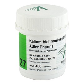 BIOCHEMIE Eagle 27 Kalium bichr. D12 ad. P. Tablets 400 Pieces