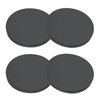 PATIKIL Rubber Solid Discs Washers, 4 Pcs Anti-Vibration Spacer 85mm