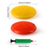 2 PCS Wobble Cushion Flexible Balance Disc with Air Pump,