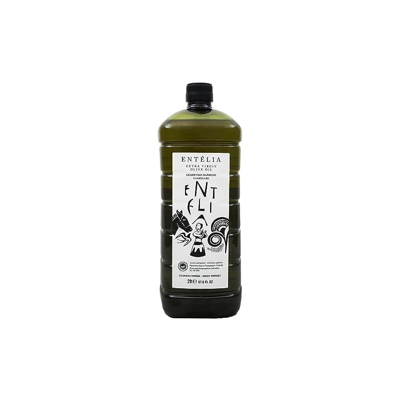 Entelia 2L PET Extra Virgin Olive Oil from Crete Greece