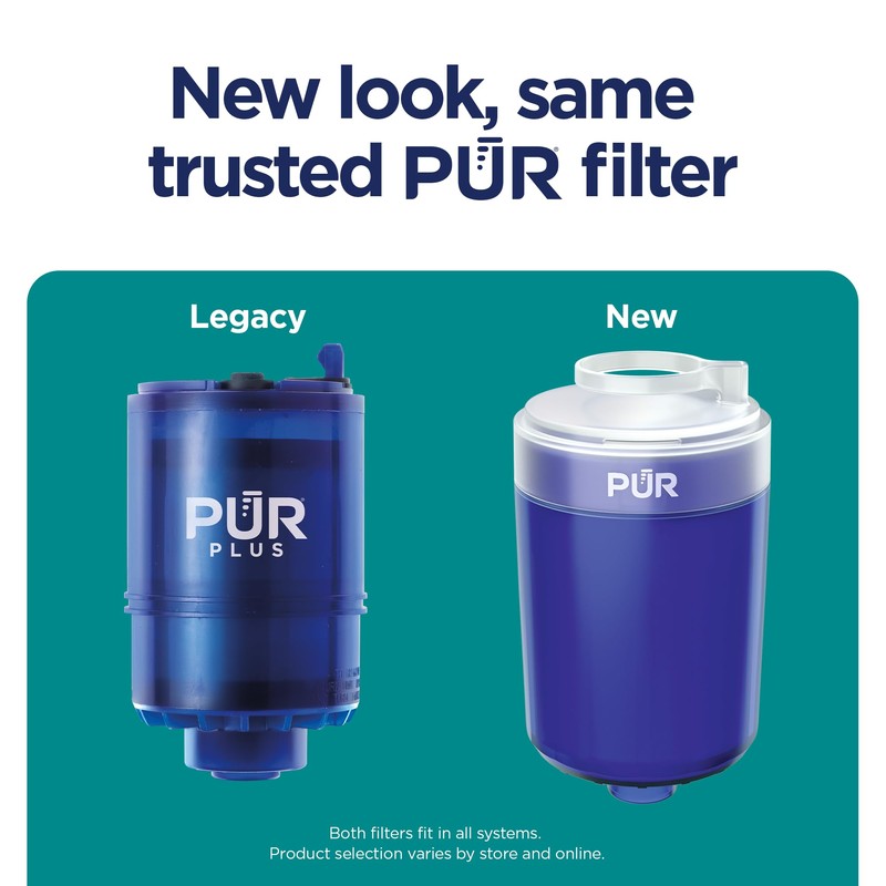 PUR PLUS Faucet Mount Replacement Filter 2-Pack, Lead Reduction, RF99992