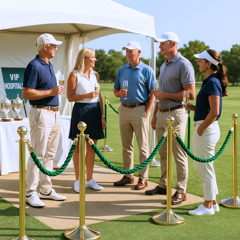 4PCS Braided Green Rope 5FT – String Twisted Barrier Cord