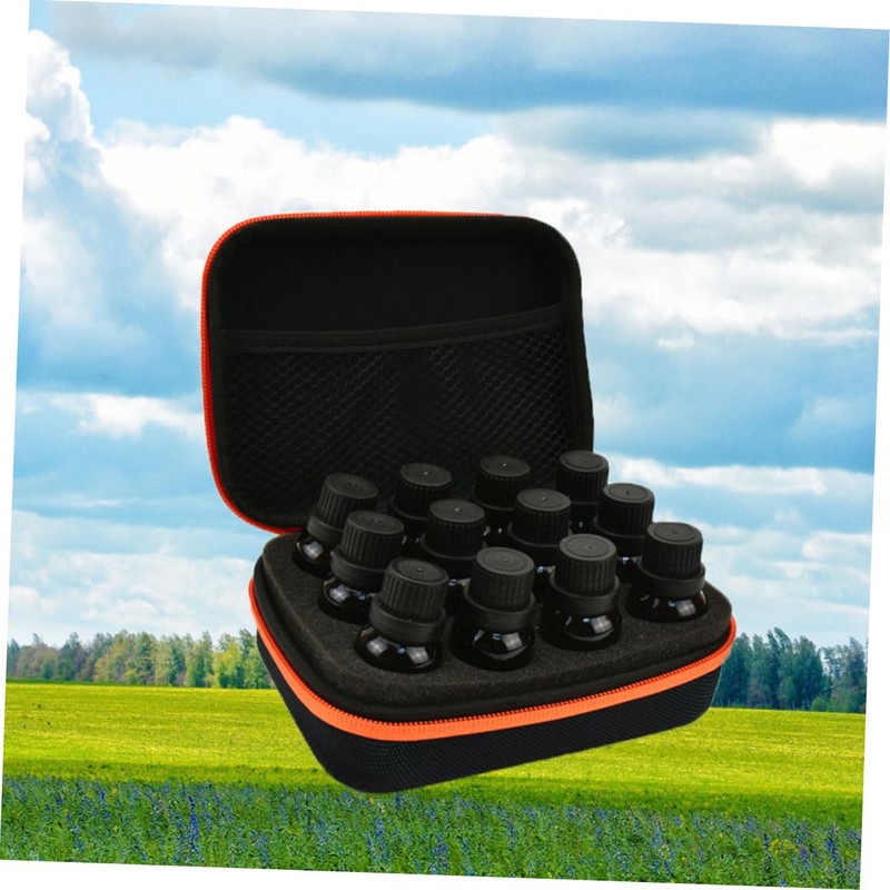 FOMIYES Pcs Portable Essential Oil Storage Case Essential Oil Bottle