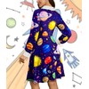 YAMQETKO Miss Frizzle Dress Peter Pan for Character Dress Up
