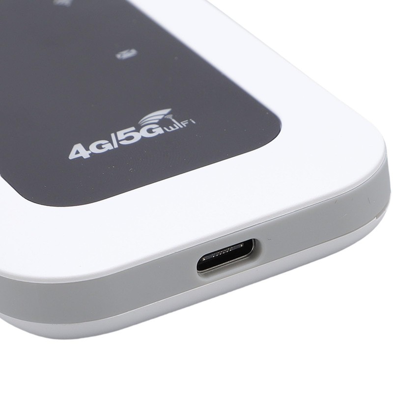 Portable 4G/5G WiFi Hotspot Router 300Mbps, SIM Card Slot &