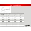 THOMCE Robust Screw Hooks Galvanised Pack of 20 5 x
