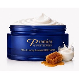 Premier Dead Sea Aromatic Body Butter- Milk and Honey, 175ml