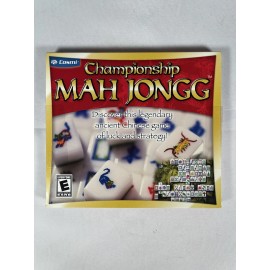 MAH JONGG Ancient Chinese Tile PC Game 2009 Win 98 Se ME 2000 SP4  XP