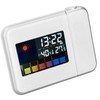 Weather Station Clock Temperature Humidity LCD Color Display LED Backlight