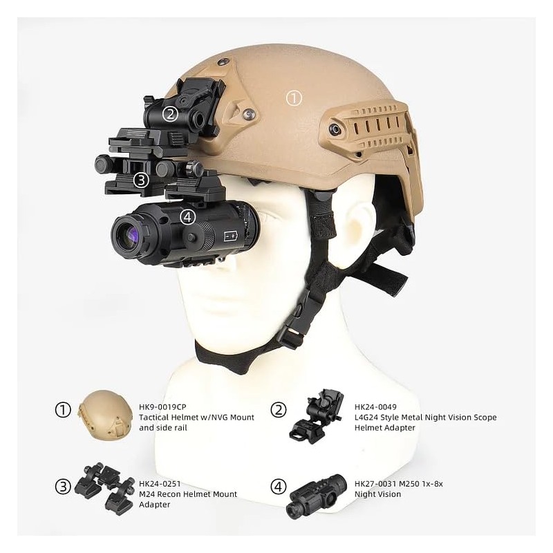 YSS Tactical M24 NVG Bridge Mount Dovetail Mount Night Vision