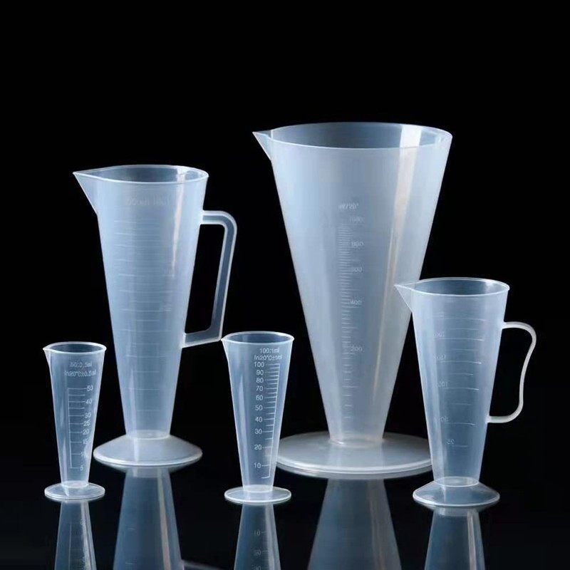 6 Pieces Plastic Measuring Cup 50ml Cone Measuring Cup Measuring