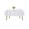 60 inch Round Tablecloth Washable Polyester Table Cloth Decorative Table