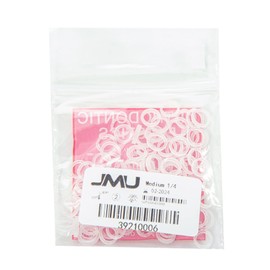 JMU Orthodontic Elastics 1/4 Medium, 100 Pack Orthodontic Rubber Bands 4.5oz Latex Free Dental Rubber Bands Made in USA