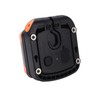 Orange Portable Rechargeable Work Light LED Flood Lights Folding Stand