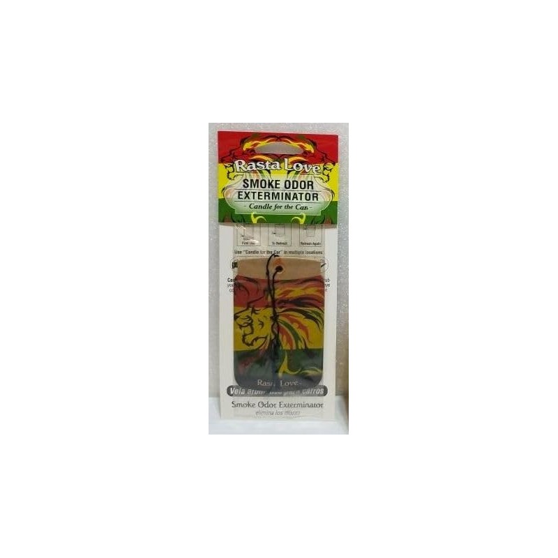 Smoke odor Exterminator Rasta Love, Includes One 13 oz Jar