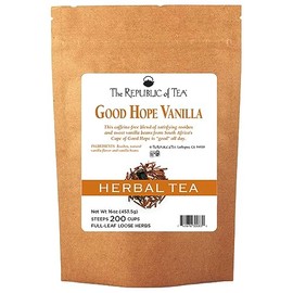The Republic of Tea Good Hope Vanilla Red Full-Leaf Tea, 1 Pound / 200 Cups