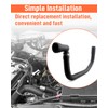 Quaneguzy Engine Coolant Overflow Hose Fit for Ford F150 Lobo
