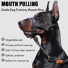 Dog Muzzle Adjustable Mouth Cover for Medium and Large Dogs