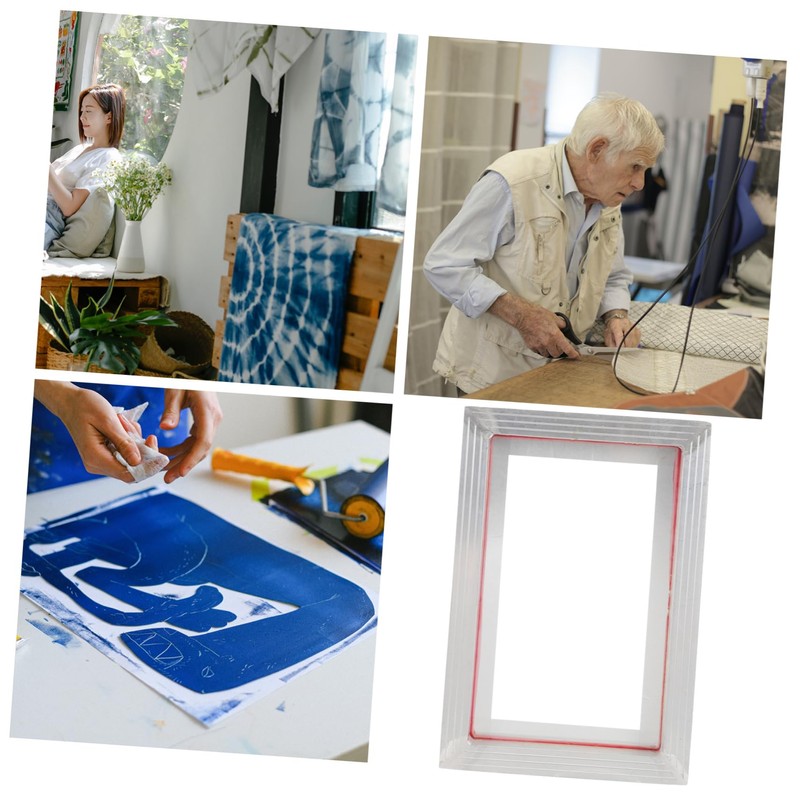 COHEALI Aluminum Alloy Silk Screen Frame Reusable Printing Frame for