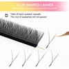 XIUSUZAKI YY Lash Extensions Supplies Y Eyelash Extensions 0.07mm Thickness