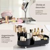 BEMANZ Make-up-Organizer, um 360 ° drehbar, mit Fächern – eleganter