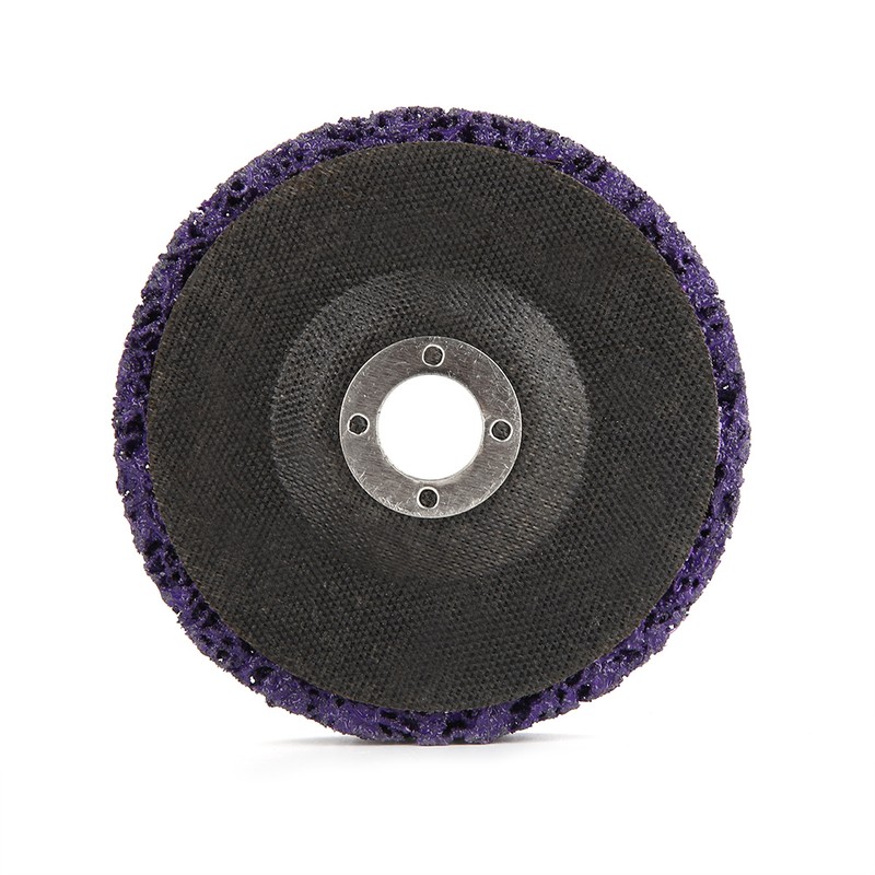 5Pcs 100mm Poly Strip Wheel Disc Paint Rust Removal Tool