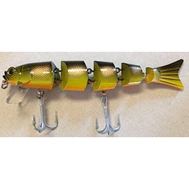 BHtackle Muskie Crankbait Flexible Lure 8.5 Inches 1.5 Ounces Musky