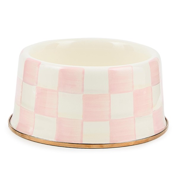 MACKENZIE-CHILDS Enamel Pet Bowl, Cute Cat and Dog Bowl for