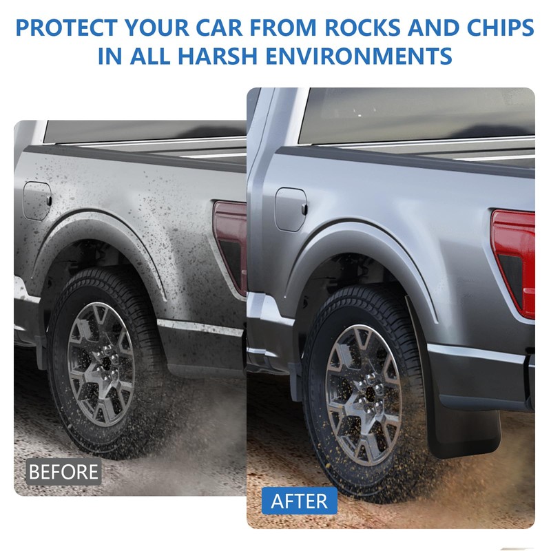 Fancemot Mud Flaps Splash Guards Compatible with 2024 2025 2026