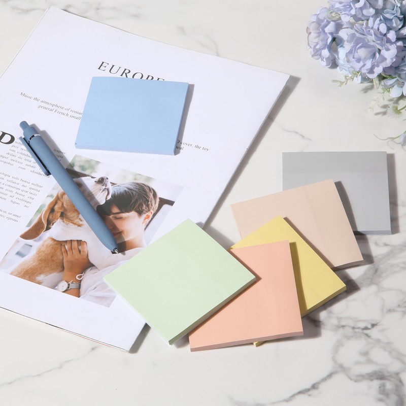 Mr. Pen- Sticky Notes, 3”x3”, 12 Pads, 600 Sheets, Colorful