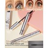 Mascara for Older Women 60 Plus,2 Pcs Black Waterproof Volumizing