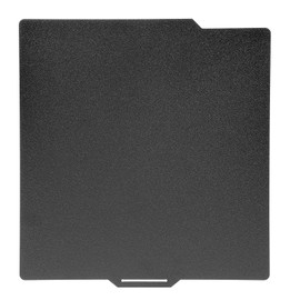 MECCANIXITY PEI Build Plate 257x257mm, Double Side Black Textured PEI Sheet Spring Steel Build Plate for Bambu Lab P1P/P1S /X1/X1C/A1 3D Printer