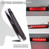 ZDEERAOTO Smoked Lens LED 3rd Third Brake Light Replacement for