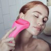 Generic Pink Crystal Ice Roller and Gua Sha Tool for