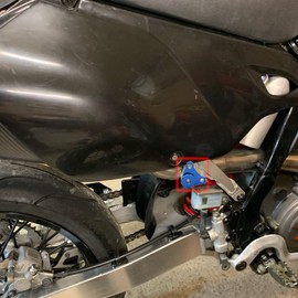 crazy sport Footrest Blanking Plate Compatible with Suzuki DRZ 400 DRZ400SM DRZ400S DRZ400E Motorcycle Support Holder