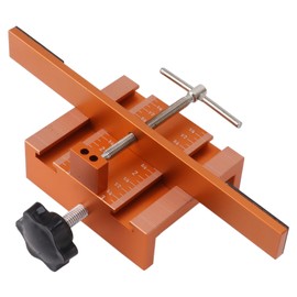 Cabinet Door Mounting Jig, Cabinet Door Jig with Support Arm and Clamp, Support Arm and Clamp Integrated, Aluminum Alloy Body Heavy Duty Tool for Cabinets with Frame or Frameless