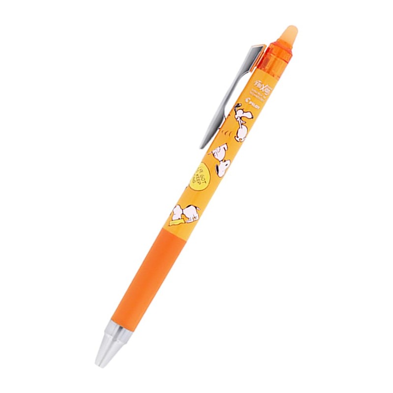 Sunstar Stationery S4653793 Snoopy Friction Point Knock, Orange