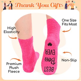 HAPPYPOP Boss Gifts Socks Ideas - Best Boss Day Gifts for Women