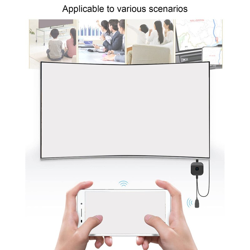 Bewinner Wireless Display Adapter with Antenna, Wireless HDMI Transmitter and