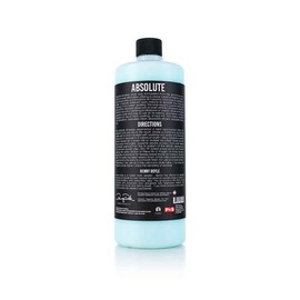 P&S Professional Detail Products Absolute Rinseless Wash – Premium Soap Alternative, Emulsifies Dirt, Softens Water, Safe on Paint, Coatings, Wraps, PPF & Interior Surfaces - 1 Quart