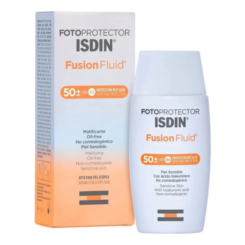 Protector Solar Isdin Fusion Fluid Fps 50+ 50 Ml Uvb