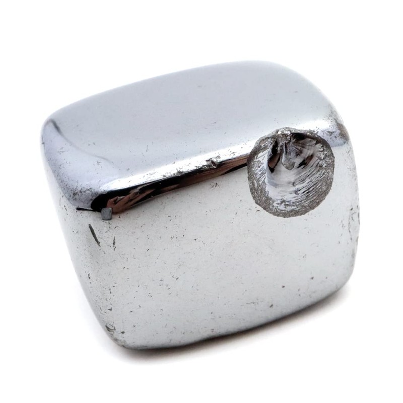 [GOLD STONE] High Purity Terahertz Mineral Tumbled Stone Polished Power