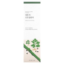 ROUND LAB Mugwort - Limpiador calmante, de bajo pH, tipo crema hidratante
