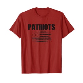 Goose Creek Memorial Patriots USA Flag Pride T-Shirt