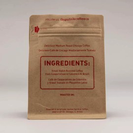 Sputnik Company Medium Roast Whole Bean Coffee 8 OZ LIMITED US SALE (PACK OF 6)