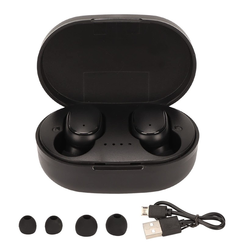 ASHATA True Wireless Earbuds, Wireless Earbuds Bluetooth 5.2 In-Ear-Kopfhörer Integriertes Mikrofon,