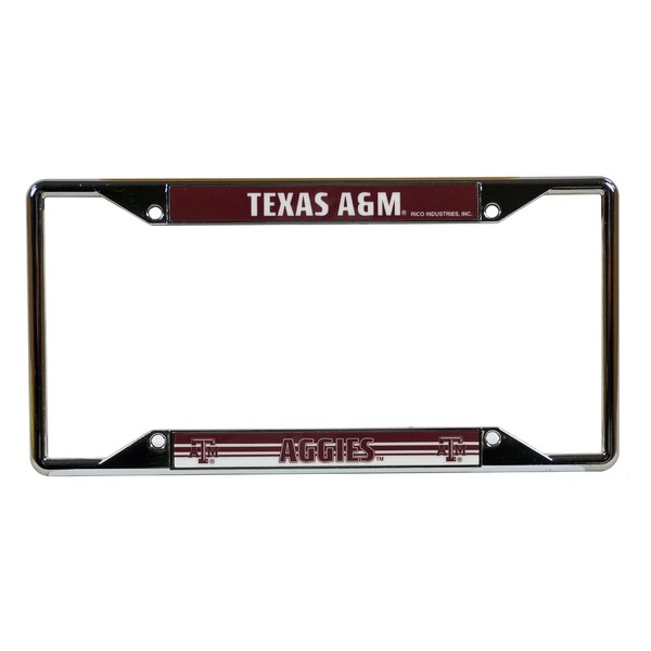 Texas A&M Aggies EZ View License Plate Frame - Designed