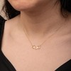 SIYOMONT Horse Necklace 14K Gold Plated Snaffle Bit Snaffle Bit