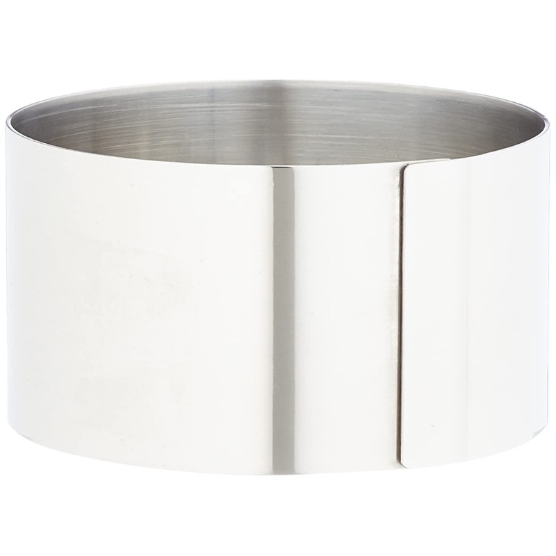 Ibili Clasica Dessertring rund, 8 cm Durchmesser, 4,5 cm Höhe,